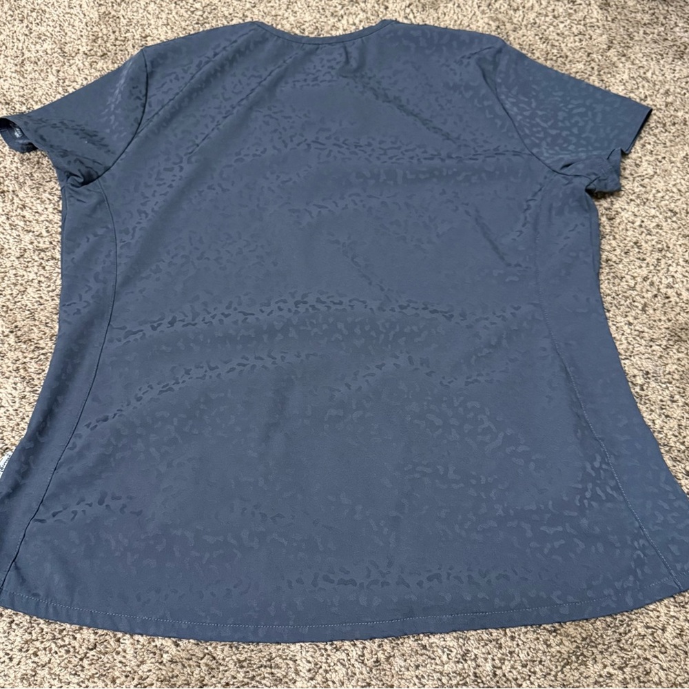Women's Gray Patterned Top